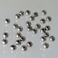 304不鏽鋼 保色包金光面圓珠 50入保色銀珠 隔珠 手串飾品diy 飾品配件 花路手作_2
