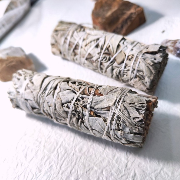 鼠尾草 淨化空間 淨化負能量 水晶消磁