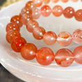 飄花南紅瑪瑙 瑪瑙手串 水晶手串 南紅瑪瑙 單圈手練 水晶批發 台中水晶批發 台中水晶_4