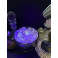 天然水晶 水晶碎石 馬島油膽閃靈鑽碎石 淨化碎石 含油膽_1