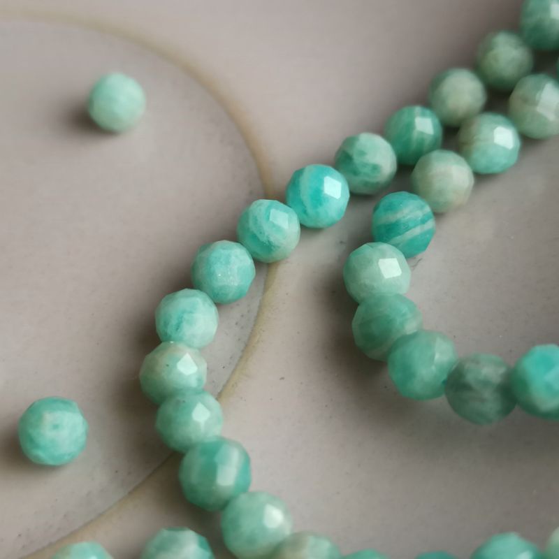 天然半寶石 天然亞馬遜切面珠 條珠  天然石 手串 吊飾 diy飾品