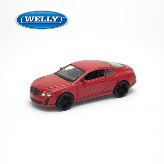 【WELLY 威利】4.75吋 賓利 Bentley Continental Supersports 跑車模型 43623CW