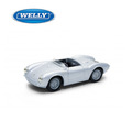 【WELLY 威利】4.75吋 保時捷 Porsche 550 Spyder 敞篷跑車模型 43816CW