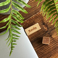 【客製化商品】原木USB隨身碟 64G 印章設計款 含木製外盒 送禮首選_6