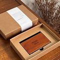 【客製化商品】原木金屬名片盒 展現自信 商務人士 新鮮人入職場必備品_1