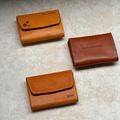 【客製化商品】植鞣革皮革小卡包 真皮材質可設計圖像/文字 送禮物_1