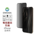 Oweida iPhone 全系列 3D電競霧面+防偷窺 滿版鋼化玻璃貼[贈氣墊玻璃殼]_2