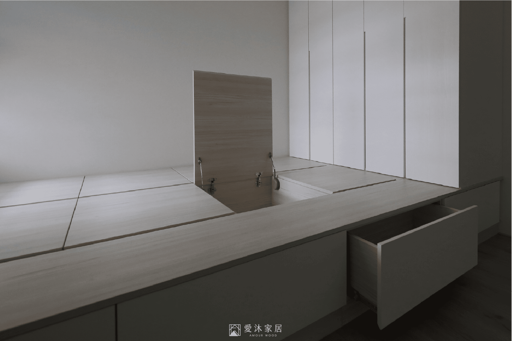 多功能書房設計案例：甜香檳的小步舞曲