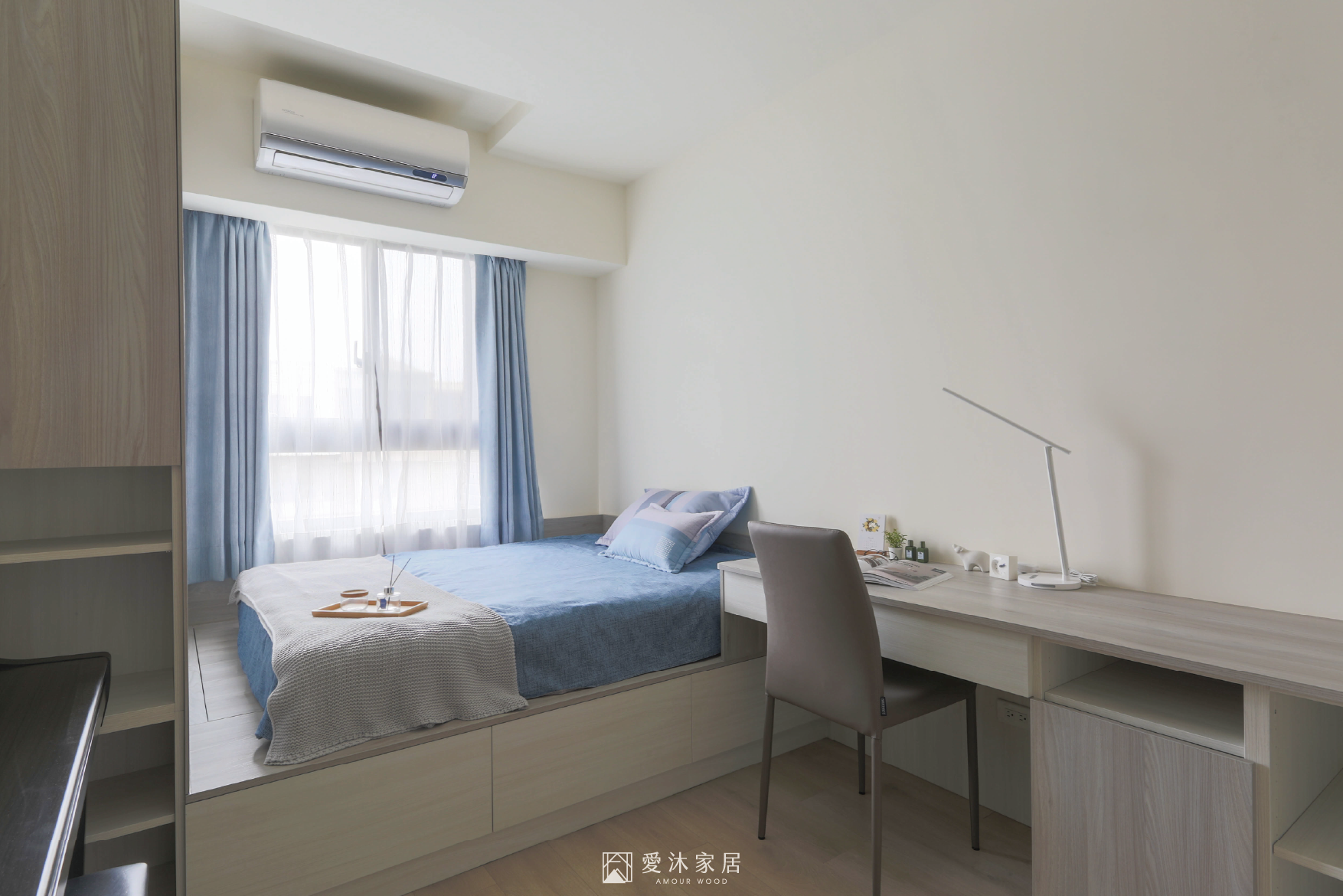 多功能書房設計案例：香醇細緻的風味拿鐵