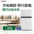 TATUNG大同 89公升一級能效定頻雙門冰箱 TR-B191HW 租屋冰箱 小冰箱