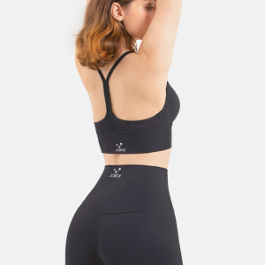 SALE-輕度 Y字細肩帶美背Bra【黑色】現貨