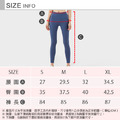SALE-中強度 萊卡一片式剪裁高腰Legging【卡其色】現貨_4