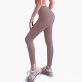 SALE-中強度 裸感高腰蜜臀Legging【粉紫色】現貨