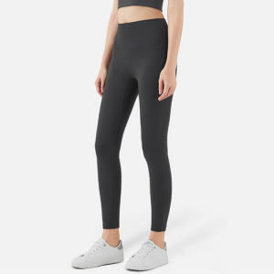 SALE-中強度 裸感高腰蜜臀Legging【黑色】現貨