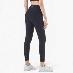 SALE- 中度羅紋運動外搭多用 LEGGING【黑色】