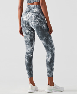 SALE-新款 | 中度 彩紋大理石 無側縫線 高腰LEGGING【大理石灰】