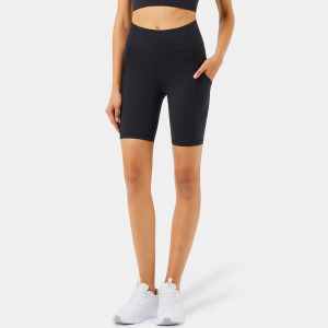 SALE-新款 | 高强度 春夏4分 健身瑜珈單車短褲 LEGGING【黑色】