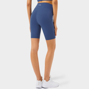 SALE-高强度 春夏4分 健身瑜珈單車短褲 LEGGING【海軍藍】