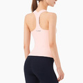 SALE-新款 | 春夏 裸感高彈性Y字收背 運動上衣 Tank Top【粉霧色】_1