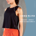 SALE-新款 | 春夏 裸感高彈性外搭 運動罩衫 Tank Top【黑色】_4