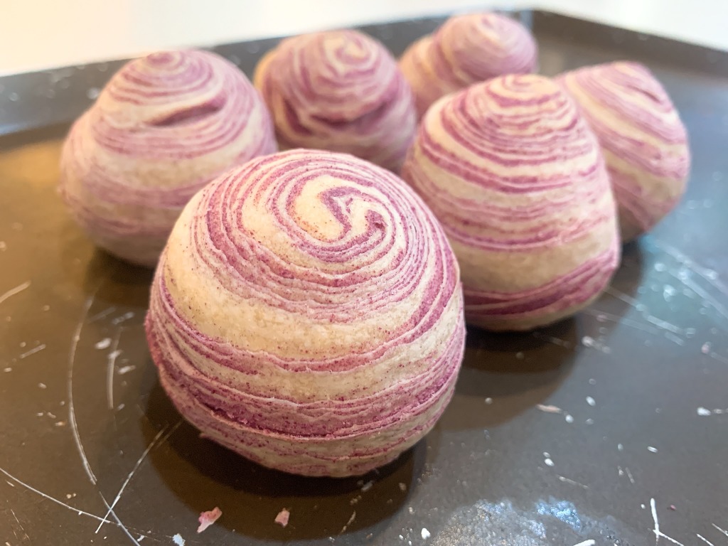 千層芋頭麻糬酥 奶素 懂好食手作烘焙
