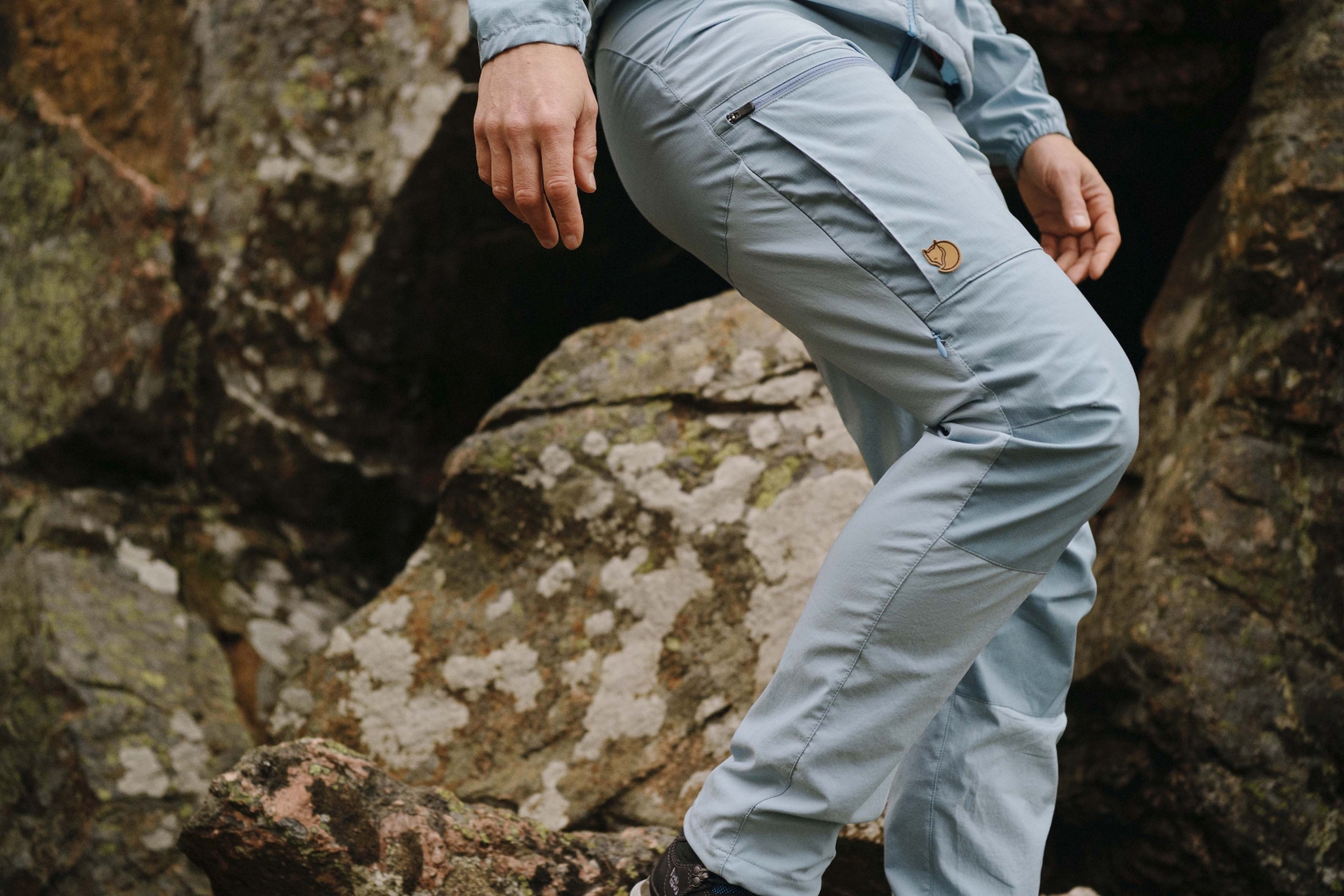北極狐Fjallraven Abisko Midsummer Trousers 彈性長褲-暗深藍 89827S-555
