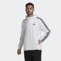 (男)【愛迪達ADIDAS】ESSENTIALS 連帽夾克外套-黑/白 GV5256/H14625_4