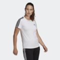 (女)【愛迪達ADIDAS】LOUNGEWEAR ESSENTIALS SLIM 3-STRIPES 短袖T恤-多色_3