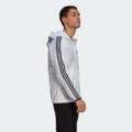 *出清特惠*(男)【愛迪達ADIDAS】3-STRIPES WINDBREAKER 連帽風衣外套-白/黑 GQ0602_3