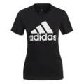 (女)【愛迪達ADIDAS】ESSENTIALS 短袖T恤-黑白 GL0722