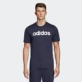 特惠出清(男)【愛迪達ADIDAS】ESSENTIALS LINEAR LOGO T恤- 藍黑 DU0406_3