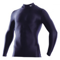 (男)【美津濃MIZUNO】BIO GEAR高領長袖緊身衣-黑 / 藍灰 32MA815009 / 32MA815014_2