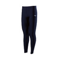 (男)【美津濃MIZUNO】全長型緊身褲- 藍黑 U2TB8G1314