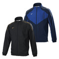 過季出清(男)【美津濃MIZUNO】平織套裝運動外套-寶藍黑 / 黑金 32TC058314 / 32TC058399