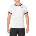 特惠出清 (男)【亞瑟士ASICS】CLUB GRAPHIC SS 網球短袖T恤 -白 2041A030-100