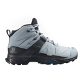 *出清特價*(女)【SALOMON】X ULTRA 4 WIDE GTX GORE-TEX 中筒登山鞋-灰黑青 L41687200