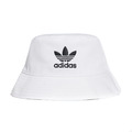 【愛迪達ADIDAS】男/女 ORIGINALS ADICOLOR 漁夫帽-白 FQ4641