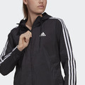 *過季出清*(女)【愛迪達ADIDAS】3-STRIPES 連帽風衣外套-黑藍 GR9602_3
