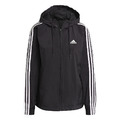 *過季出清*(女)【愛迪達ADIDAS】3-STRIPES 連帽風衣外套-黑藍 GR9602