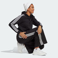 (女)【愛迪達ADIDAS】ESSENTIALS 3-STRIPES 長袖連帽上衣-黑 IC8767_5