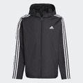 (男)【愛迪達ADIDAS】ESSENTIALS 連帽外套-黑 IB0381_1