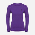(女)【ODLO】機能保暖型銀離子長袖保暖內衣-紫152021-30679