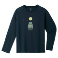(大童)【mont-bell】Long Sleeve T Kid's 130 &ndash; 160 長袖上衣-海軍藍 1114581NV