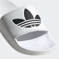 *過季出清*【愛迪達ADIDAS】ORIGINALS ADILETTE LITE男/女 拖鞋 -白黑 FU8297_5