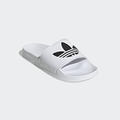 *過季出清*【愛迪達ADIDAS】ORIGINALS ADILETTE LITE男/女 拖鞋 -白黑 FU8297_3