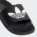 *過季出清*【愛迪達ADIDAS】ORIGINALS ADILETTE LITE男/女 拖鞋 -黑白 FU8298_5