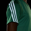 (女)【愛迪達ADIDAS】跑步 3-STRIPES 短袖上衣-綠 HM4302_6