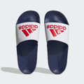 *過季出清*【愛迪達ADIDAS】ADILETTE SHOWER SLIDES 拖鞋 -丈青白紅 HQ6885_1