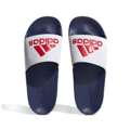 *過季出清*【愛迪達ADIDAS】ADILETTE SHOWER SLIDES 拖鞋 -丈青白紅 HQ6885