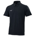 (男)【美津濃MIZUNO】吸汗快乾短袖POLO衫-黑 32TAA01509